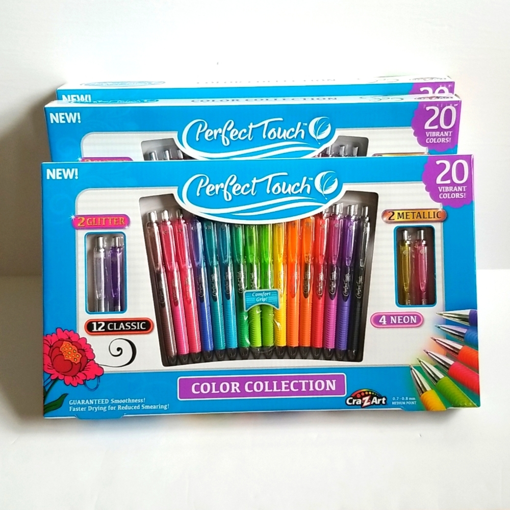 3 box sets of Cra-Z-Art Color Art Pens, 2020-PK, (NWT)